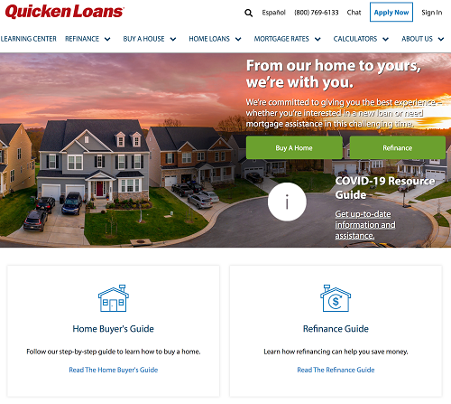 Is Quicken Loans Legit-Website