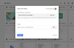 如何共享 Google Drive 文件